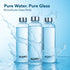 Elite Borosilicate Glass Bottles, Pack of 3