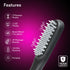 Rechargeable LED Hair Therapy Comb – Red & Blue Light with Vibration Massage | Boosts Growth, Reduces Hair Fall & Revives Scalp Health | Upto 120 Min Runtime, Unisex, Grey