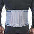 Lumbo Sacral Belt With Double Strapping, Back Support For the Lumbar Spine, Pain Relief, Back Brace for Men and Women, Small, Grey