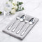 Elite Spoon and Fork Set 12 Pieces, Premium Stainless Steel Cutlery Set with 6 Spoons and 6 Forks, Mirror Finish, Food Grade, Rust Proof, Dishwasher Safe Tableware for Home, Kitchen and Dining