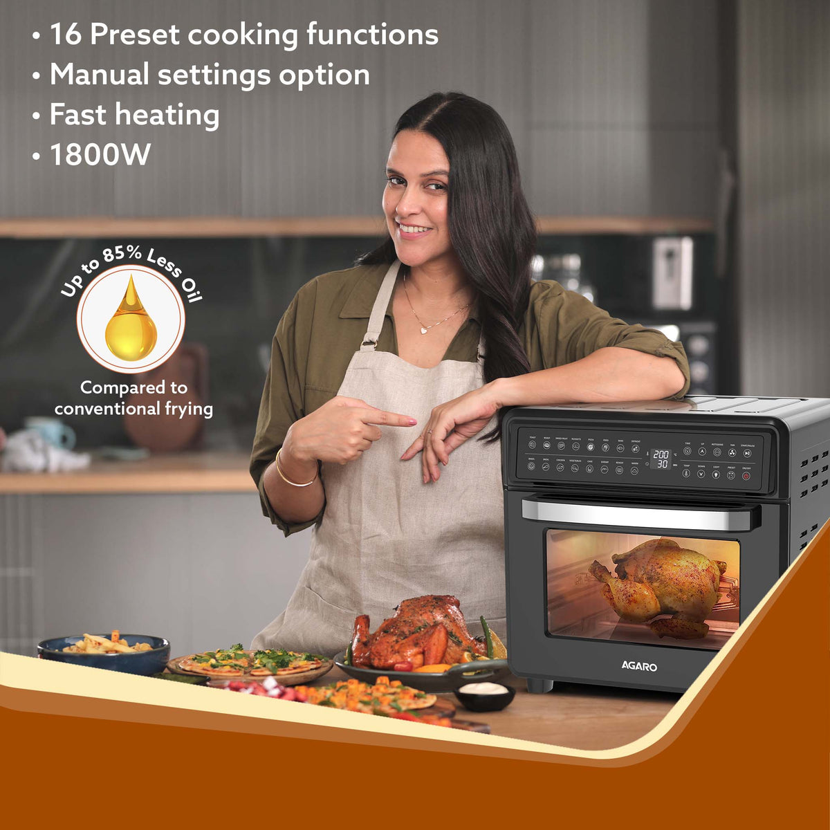 Dry deals fryer oven