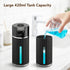 Elite Automatic Soap Dispenser, 420ml Touchless Foaming Hand Wash Dispenser, Digital Display, Wall Mount, Rechargeable 1200mAh Battery, IPX5 Water Resistant, for Bathroom, Kitchen & Office