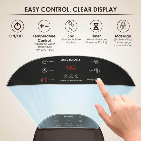 ROYAL Automatic Foot Spa Bath Massager With Heat