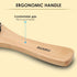 Wooden Oval Hair Brush