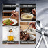 Elite 24 Pieces Stainless Steel Cutlery Set for Dining Table, Silver Mirror Finish Spoon & Fork Set, 6 Tea Spoons, 6 Dinner Spoons, 6 Dinner Forks & 6 Dessert Spoons, Food Grade, Dishwasher Safe
