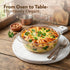 Elite Glass Casserole With Lid - 2000ml