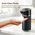 Elite Automatic Soap Dispenser, 420ml Touchless Foaming Hand Wash Dispenser, Digital Display, Wall Mount, Rechargeable 1200mAh Battery, IPX5 Water Resistant, for Bathroom, Kitchen & Office