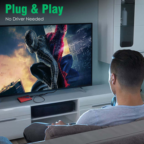 USB Extender, USB 3.0 Extension Cable Male to Female USB Cable High-Speed 5GBps Data Transfer Compatible with Webcam, Gamepad, Keyboard, Mouse, Hard Drive, Xbox, Laptop/PC/Mac/Printer, 1 Meter