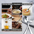 Elite 40-Piece Gold Stainless Steel Cutlery Set, Mirror Finish, Food Grade & Rust Resistant, Includes 8 Tea Spoons, 8 Dessert Spoons, 8 Dessert Forks, 8 Dinner Spoons & 8 Dinner Forks