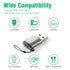 USB 3.0 Type C Female to USB Male OTG Adapter, 5 Gbps High-Speed Data Transfer, Compatible with Laptops, Tablets, Smartphone, Chargers and More Devices with Standard USB A Interface