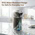 Elite Automatic Soap Dispenser, 420ml Touchless Foaming Hand Wash Dispenser, Digital Display, Wall Mount, Rechargeable 1200mAh Battery, IPX5 Water Resistant, for Bathroom, Kitchen & Office