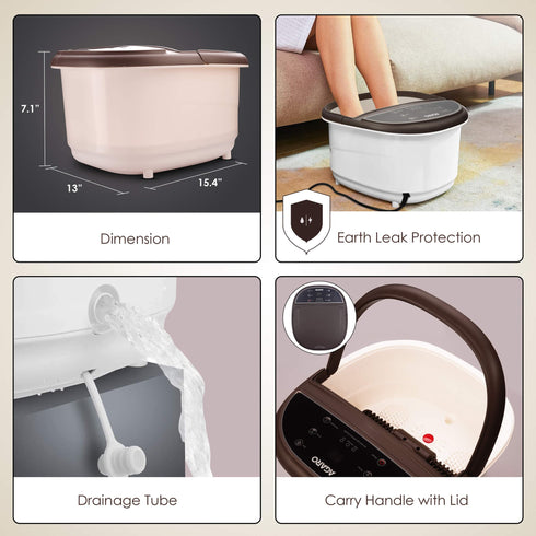 ROYAL Automatic Foot Spa Bath Massager With Heat