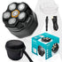 HS7979 Head Shaver, for Bald Men, 6 Flexible Heads, Wet/Dry Head Shaver, Rechargeable, IPX7 Waterproof, Detachable Heads