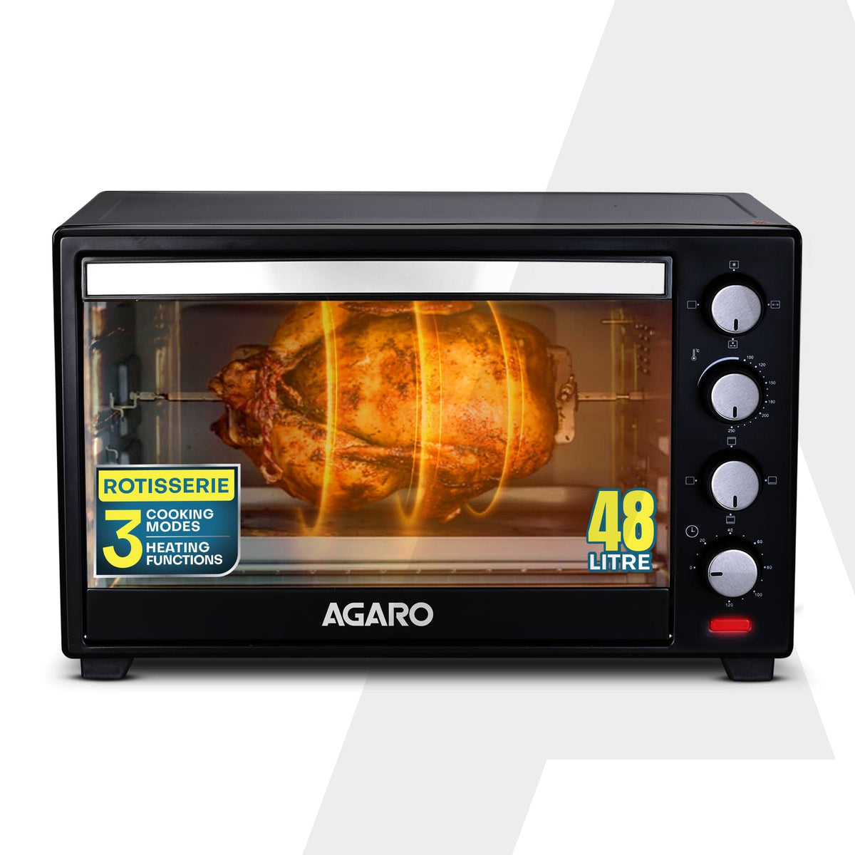 Manual Agaro Oven Toaster Griller Marvel Oven Toaster Griller 48L