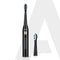 COSMIC LITE Sonic Electric Tooth Brush For Adults With 5 Modes, 2 Brush Heads & Rechargeable With 4 Hours Charge Lasting Up To 25 Days, Power Toothbrush, (Black)