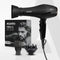 2000W AC Professional Hair Dryer with Comb, Concentrator & Diffuser Nozzles, Hot & Cold Air, 2 Speed & 3 Temperature Settings with Cool Shot, 16A Socket, Hair Dryer & Blower for Men, Black