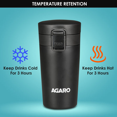 Elite Stainless Steel 300ML Travel Mug , Dual | The Best Travel Mugs to Keep Drinks Hot or Cold