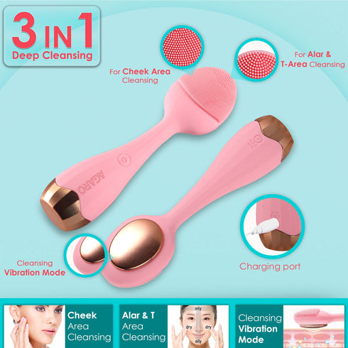 Agaro Sonic Facial Clensing Massager