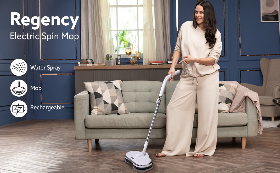 Revolutionize Your Cleaning Routine with the Electric Spin Mop