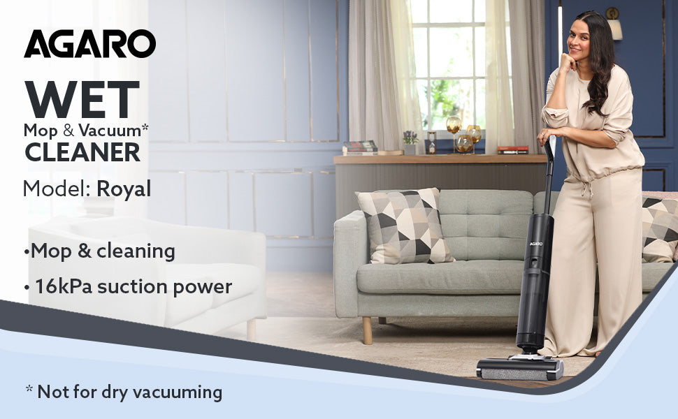 Explore the ultimate cleaning solution: The electric mop vacuum designed for Indian homes