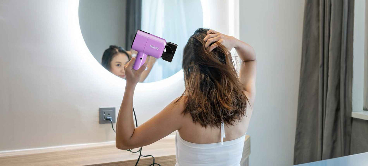 mini hair dryer