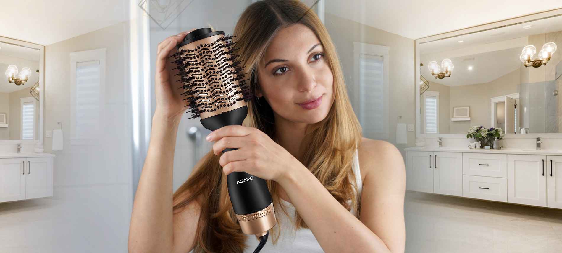 hair dryer straightener and curler set
