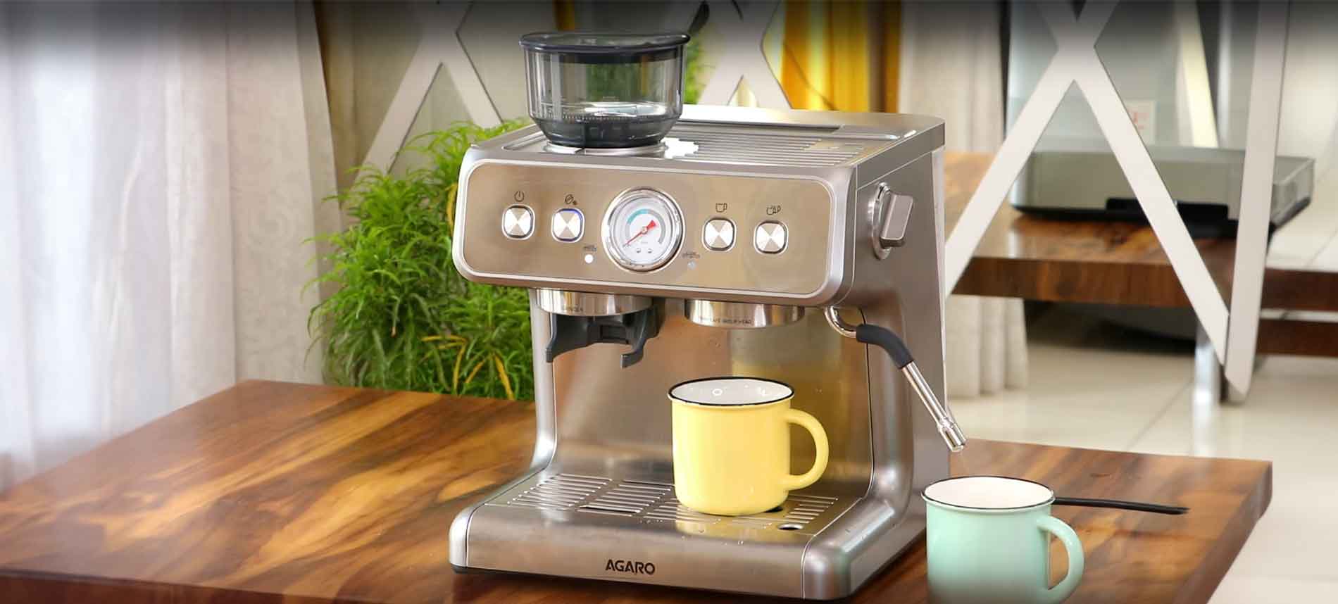 Coffee Bean Coffee Machine Excellence: India's Top 5 Delights  AGARO