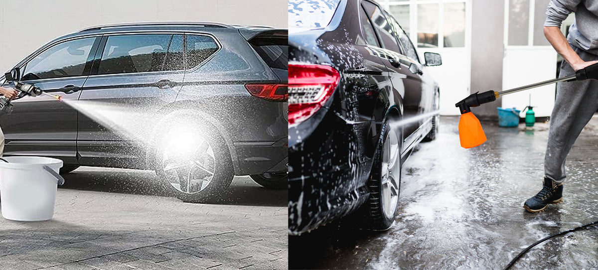wireless car washer