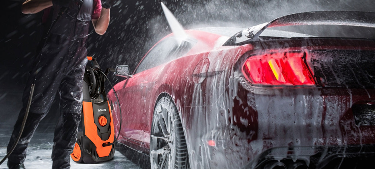 can i use car shampoo in pressure washer
