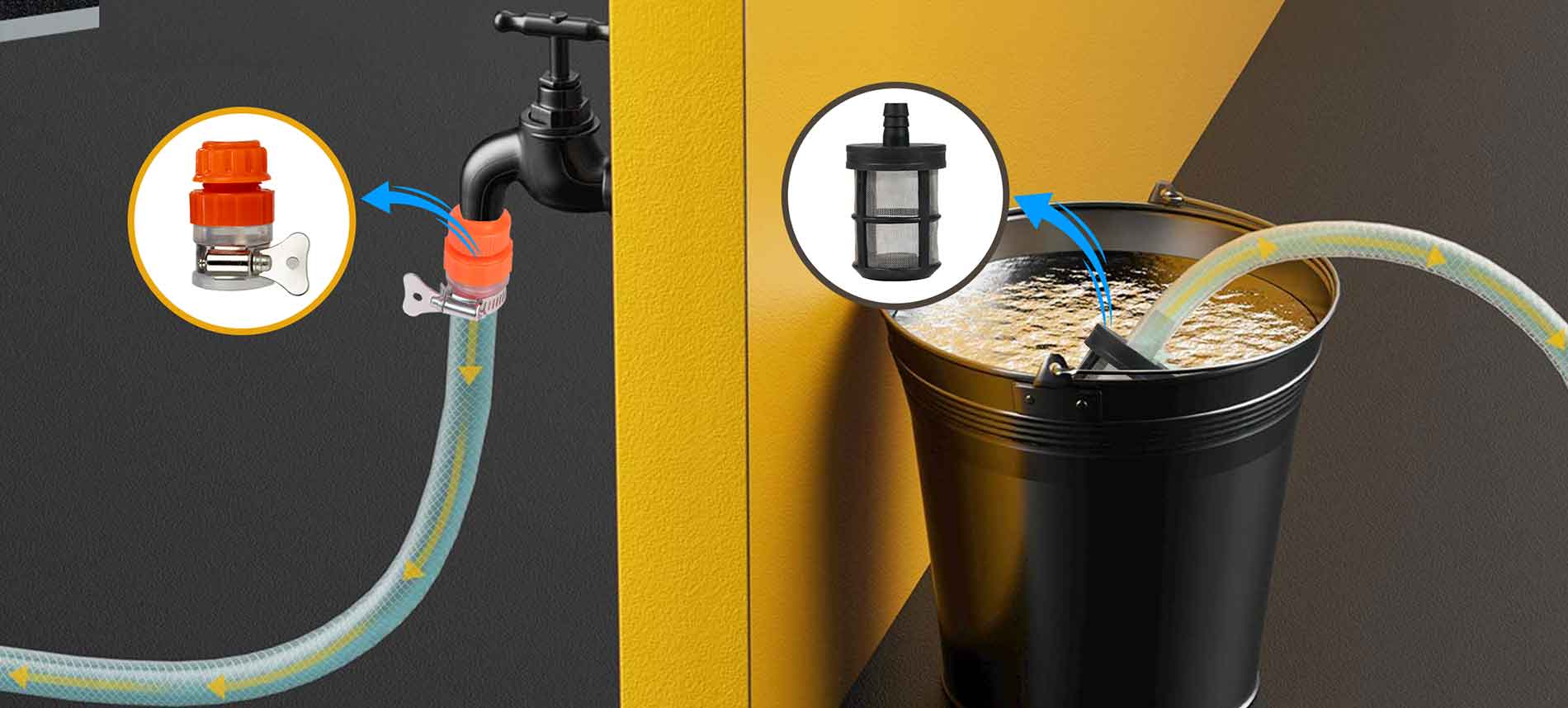 pressure washer without water source