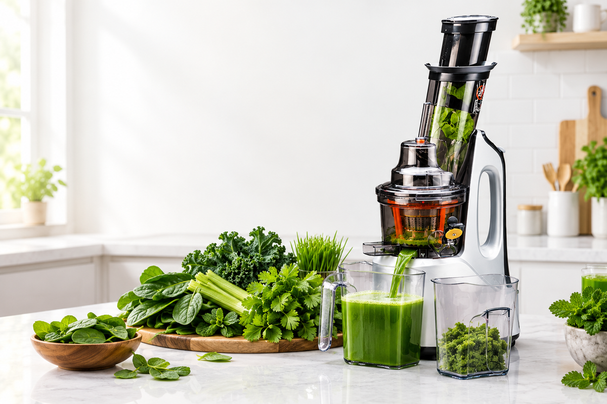 Can a Slow Juicer Handle Leafy Greens