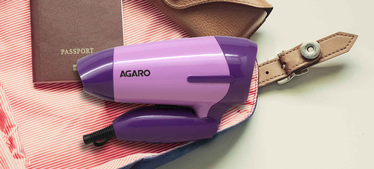 foldable hair dryer