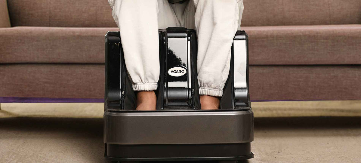 leg massage at home