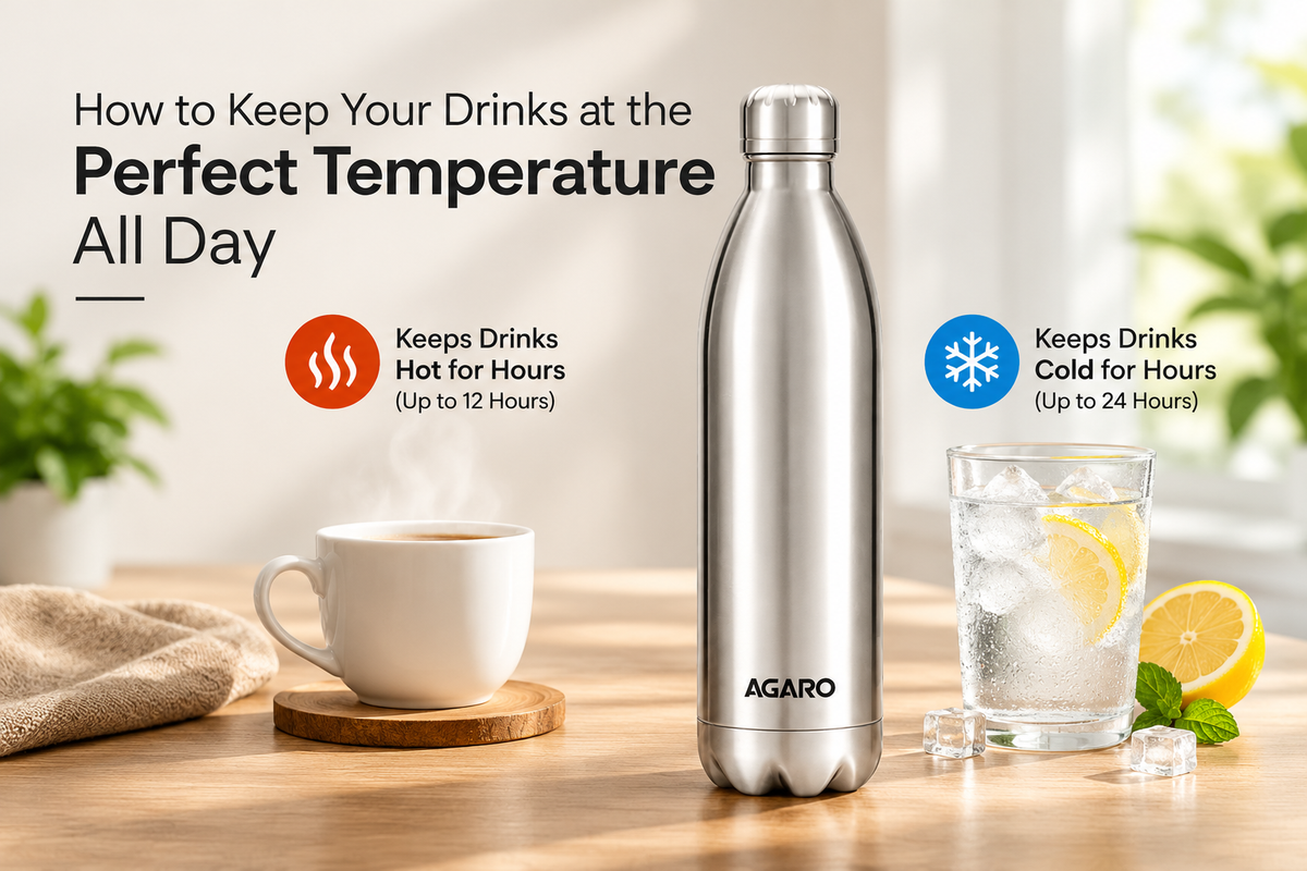 How to Keep Your Drinks at the Perfect Temperature All Day