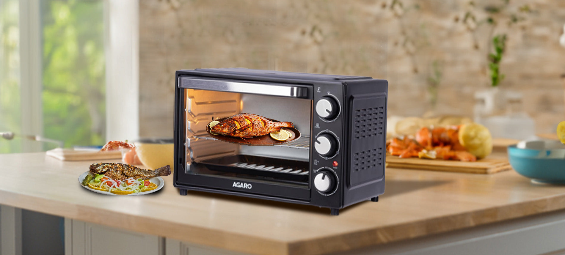 Grill Fish in OTG Timing & Temperature Mastery Agaro