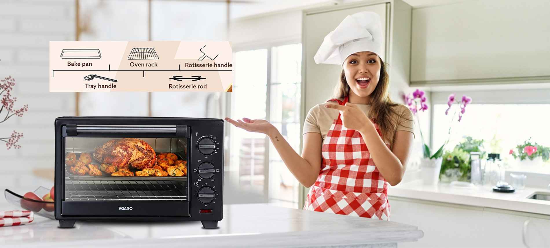 OTG Oven Accessories You Need in Your Kitchen – Agaro