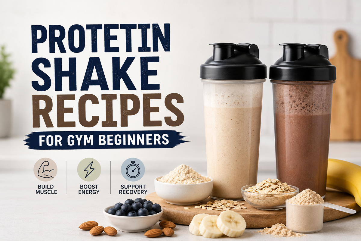 Protein Shake Recipes for Gym Beginners