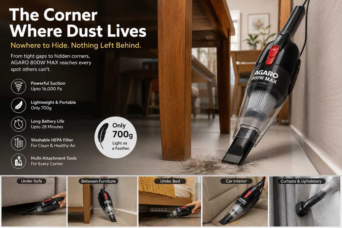 The Corner Where Dust Lives
