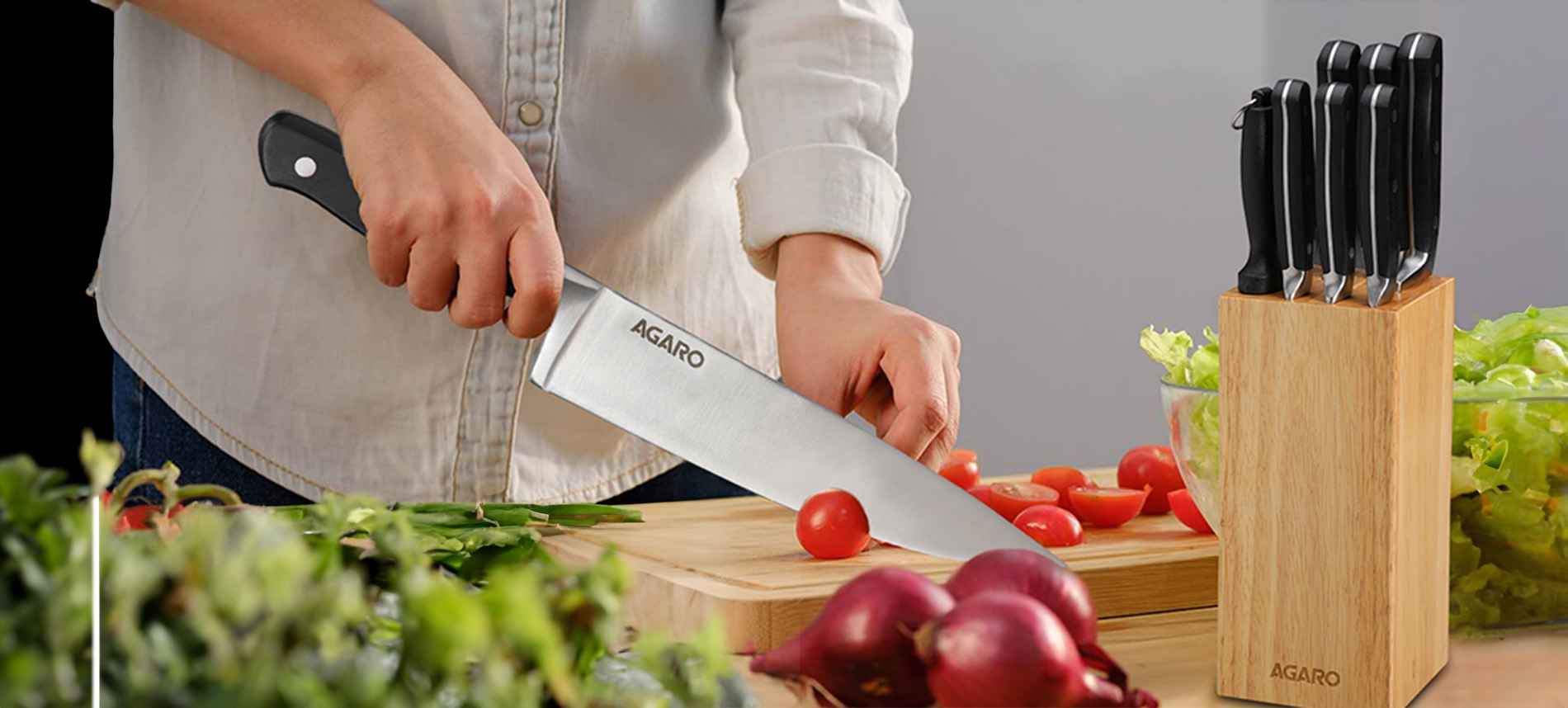 AGARO Royal 6 Pcs Kitchen Knife Set Review 