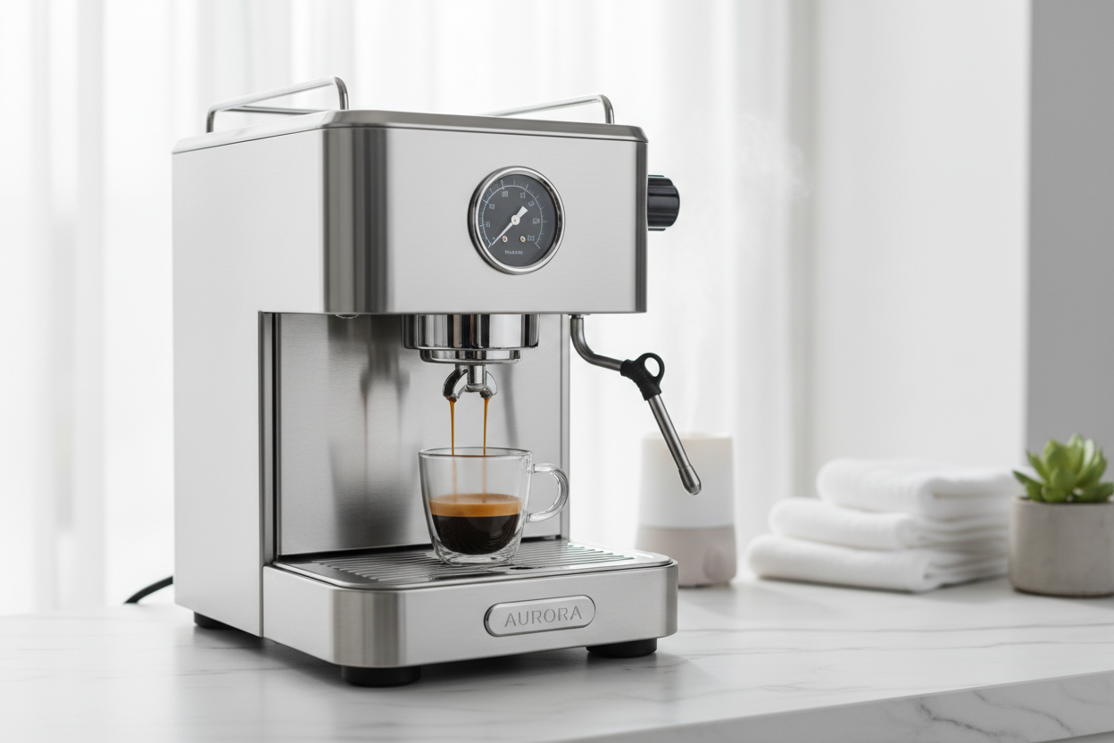 Adjustable Pressure Espresso Machine: Agaro Regency Review