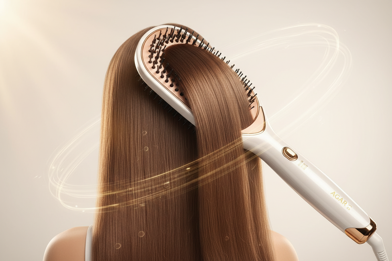 AGARO HV2179 Hair Dryer Brush for Smooth, Straight & Voluminous Hair