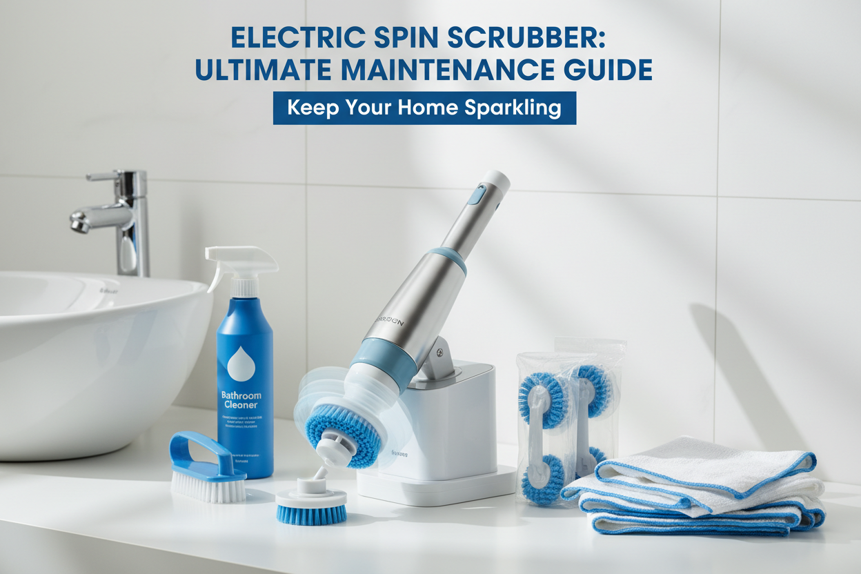 AGARO Royal Electric Spin Scrubber Maintenance & Cleaning Tips