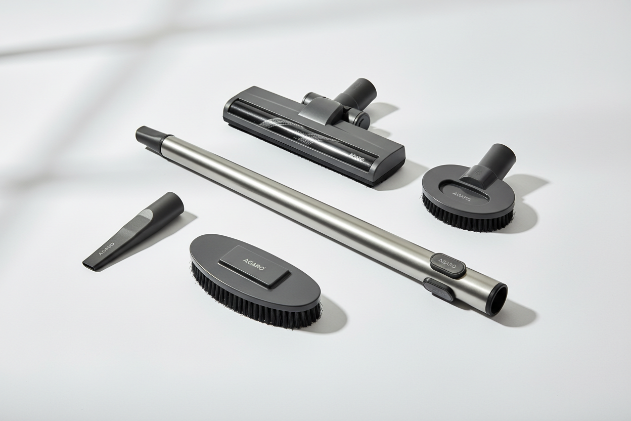 AGARO Supreme Vacuum Cleaner Attachments and Usage Guide