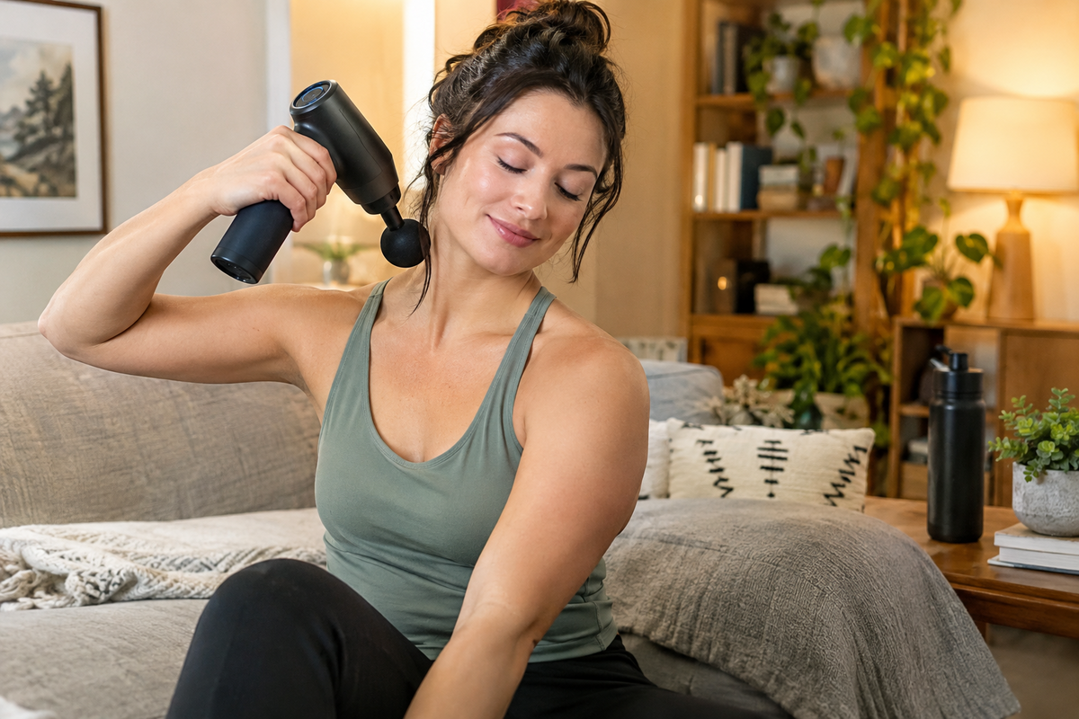 How a Deep Tissue Massager Helps Ease Muscle Tension at Home