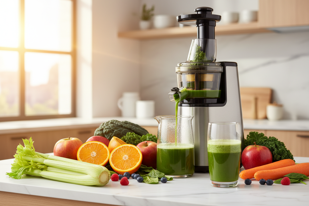 Healthy Juice Made Easy with AGARO Cold Press Slow Juicers