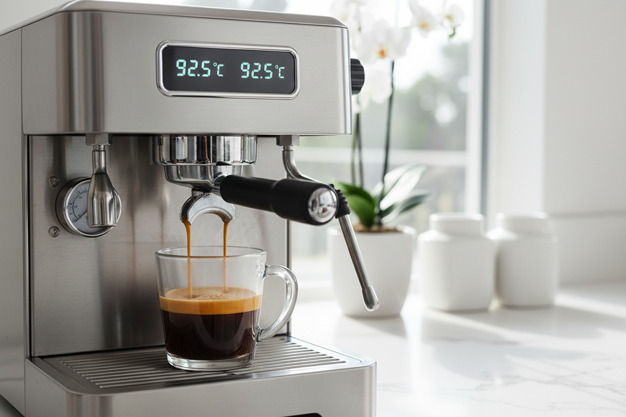 How Automatic Temperature Control Improves Espresso Quality – AGARO