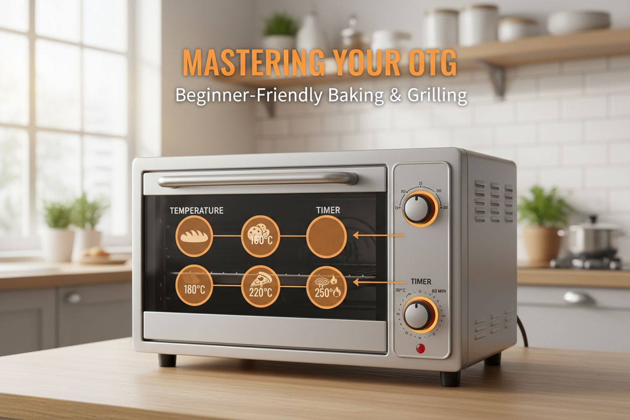 Master Your OTG Oven – Temperature and Timer Guide for Beginners