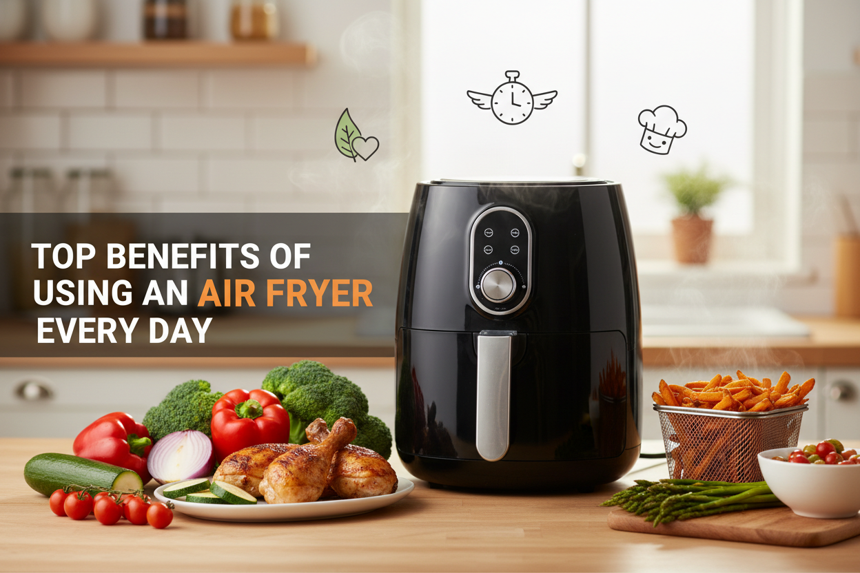 Top Benefits of Using an Air Fryer Every Day