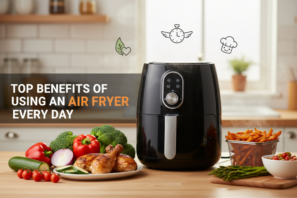 Top Benefits of Using an Air Fryer Every Day