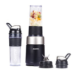 Primo Plus Personal Blender with 2 (500ml) Jars Black